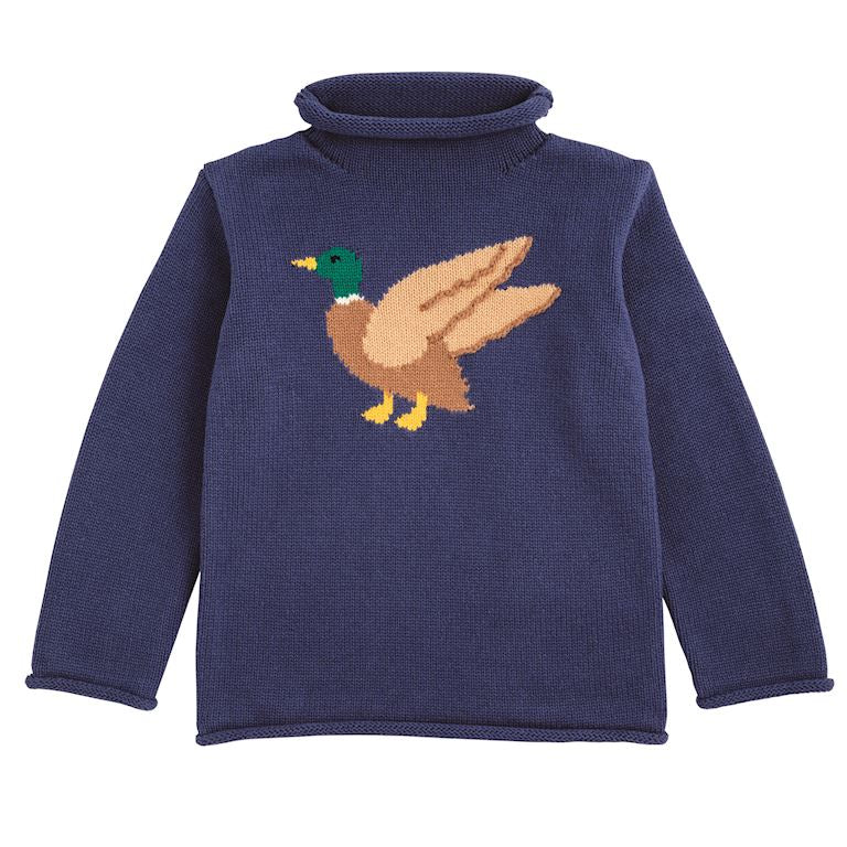 Mud Pie Mallard Rollneck Sweater