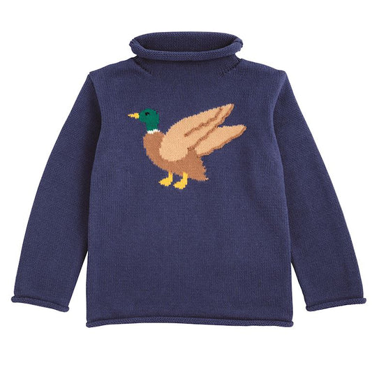 Mud Pie Mallard Rollneck Sweater