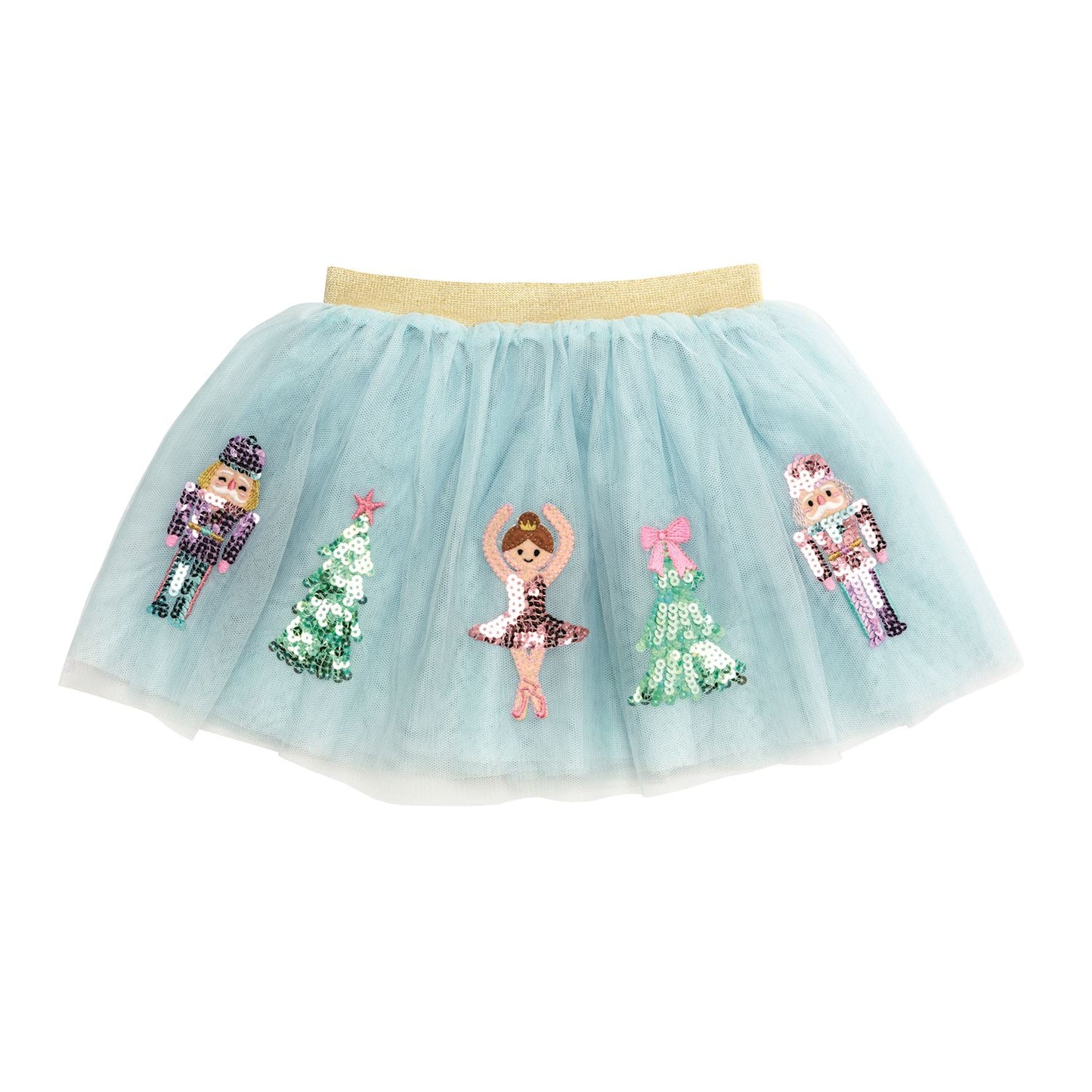 Mud Pie Blue Nutcracker & Tree Tutu