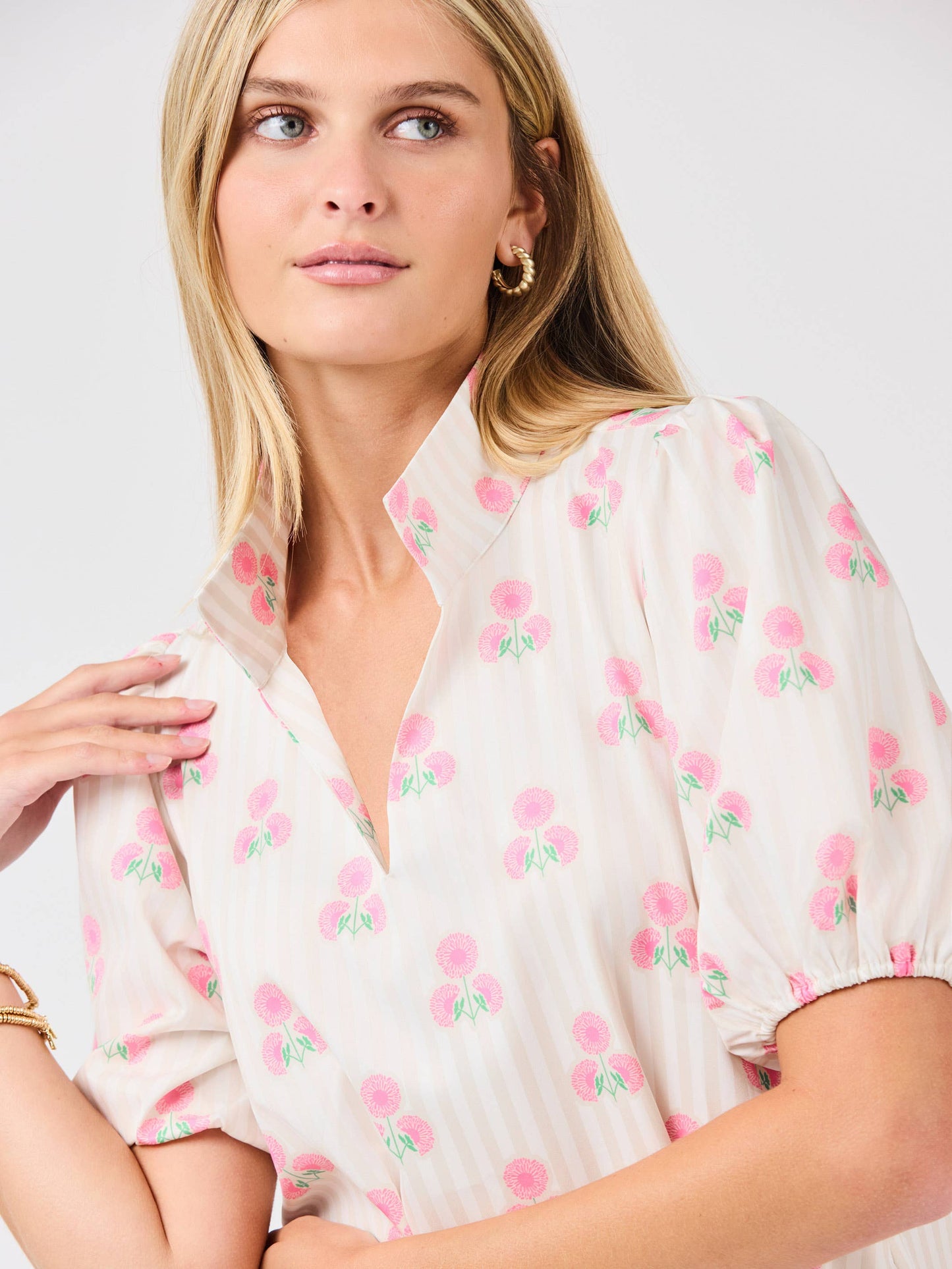 Sweetbriar Stripe Pink Nancy Dress