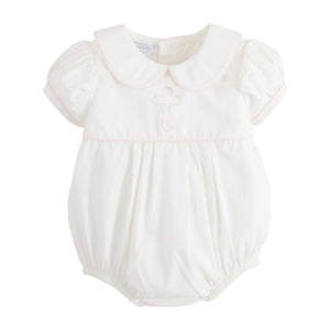 Mud Pie Girl Cross Poplin Bubble