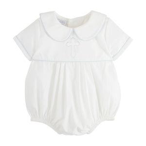 Mud Pie Boy Cross Poplin Bubble