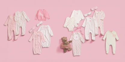Mud Pie Floral & Bow Crawlers