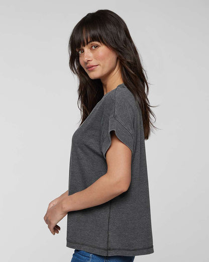Black Vintage Wash Relaxed Tee