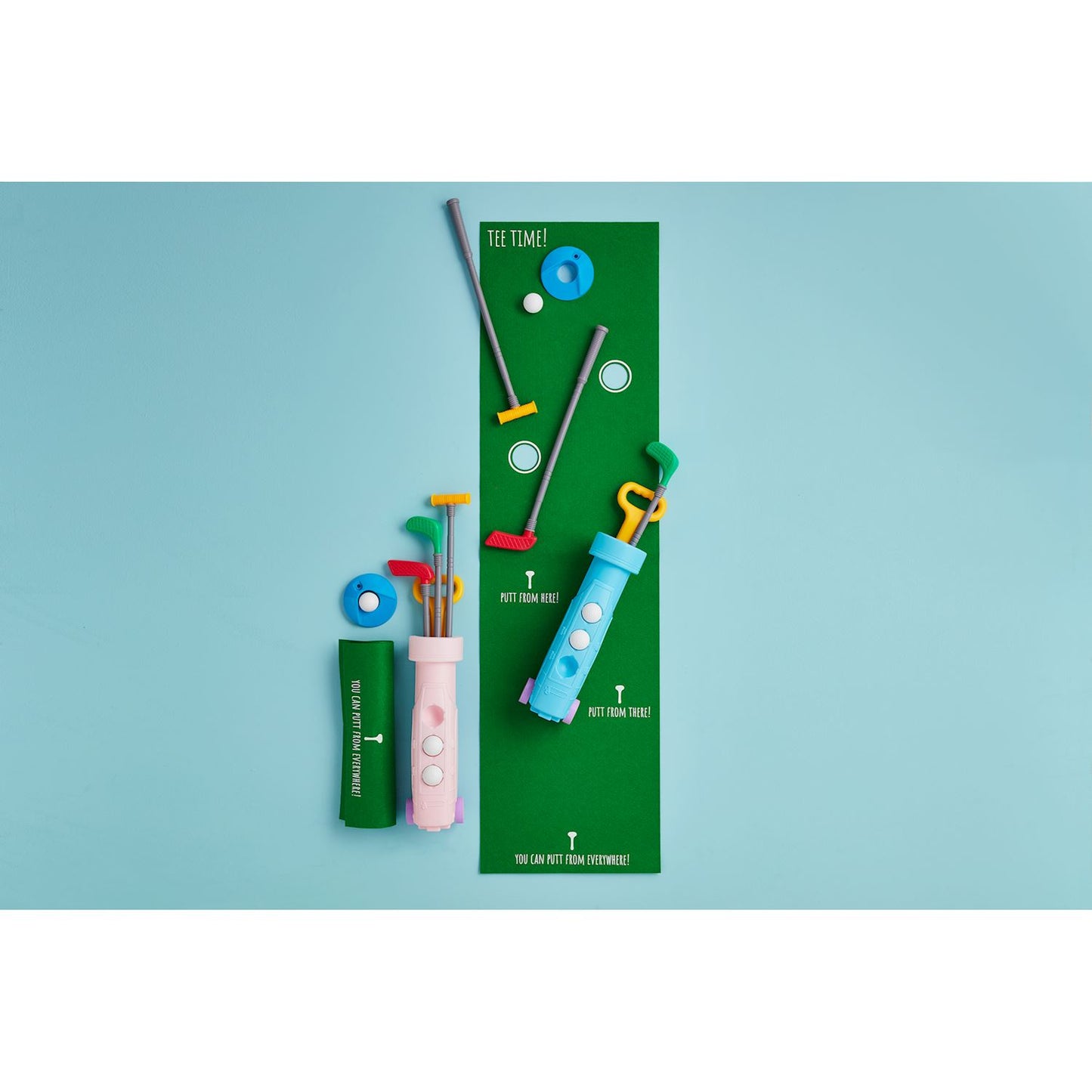 Mud Pie Blue My First Golf Set