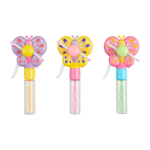 Mud Pie Light-Up Butterfly Bubble Fan