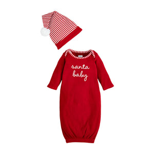 Mud Pie Santa Baby Take-Me-Home Hat Set