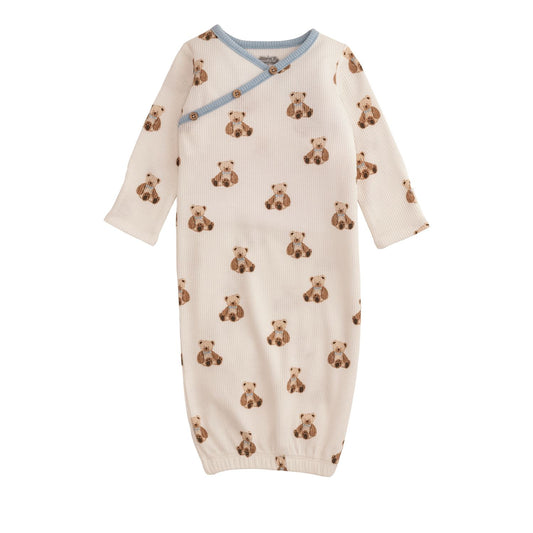 Mud Pie Teddy Bear Waffle Gown