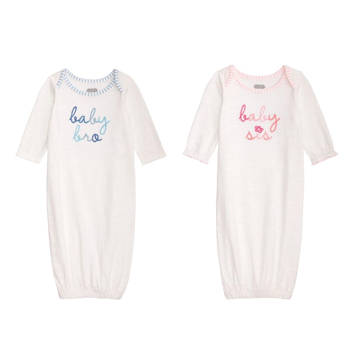 Mud Pie Baby Bro/Sis Gown