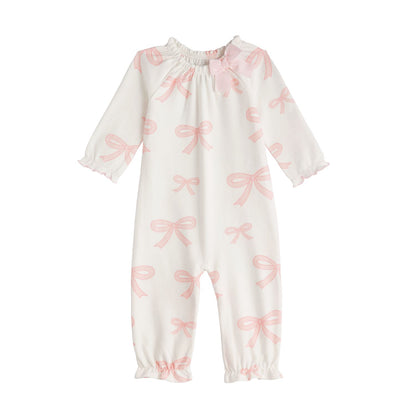 Mud Pie Bow Print Convertible Gown