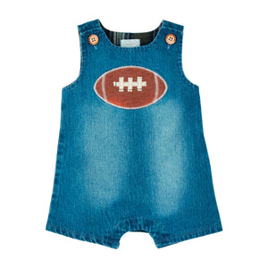 Mud Pie Denim Football Jon Jon