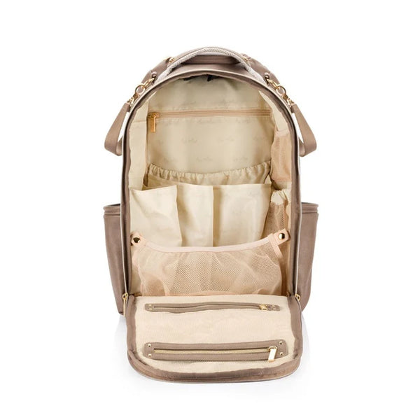 Boss Plus™ Large Diaper Bag Backpack - Vanilla Latte