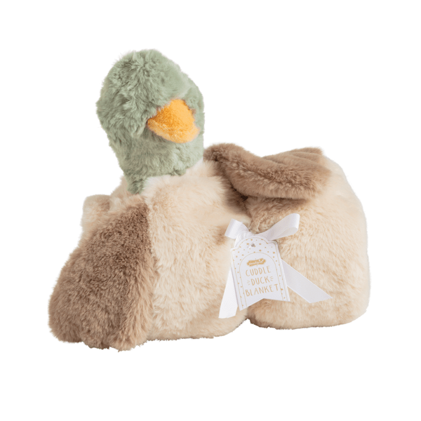 Mud Pie Cuddle Mallard Blanket