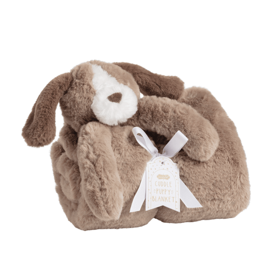 Mud Pie Cuddle Puppy Blanket