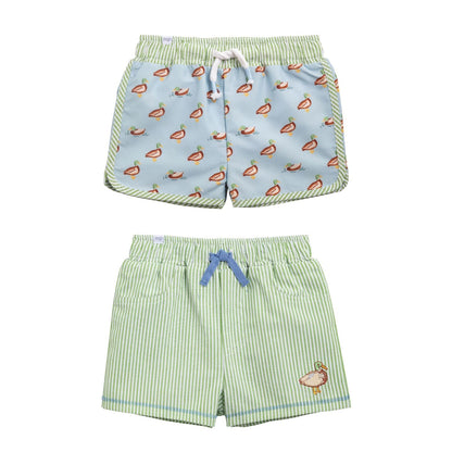 Mud Pie Mallard Duck Swim Trunks
