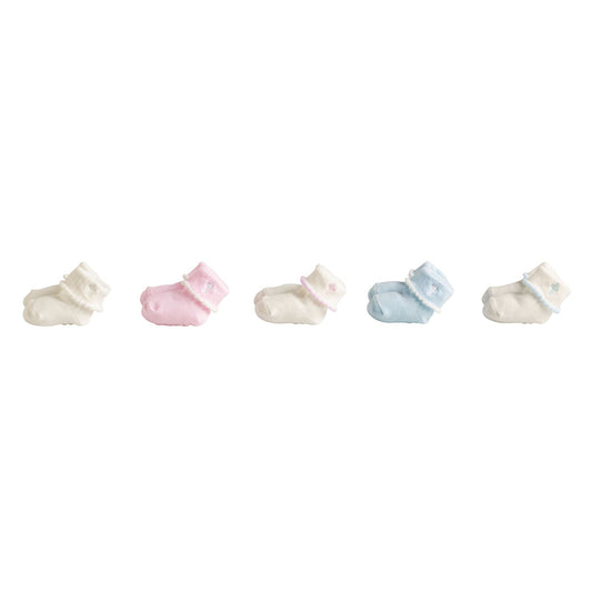 Mud Pie Cross Foldover Socks