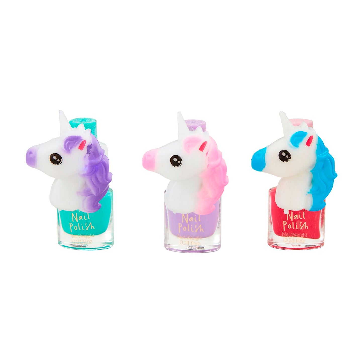 Mud Pie Unicorn Nail Polish & Ring Set