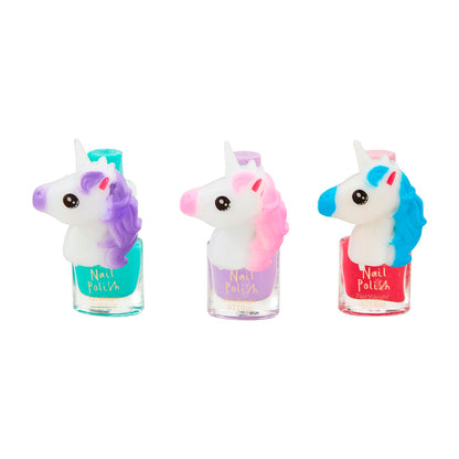 Mud Pie Unicorn Nail Polish & Ring Set