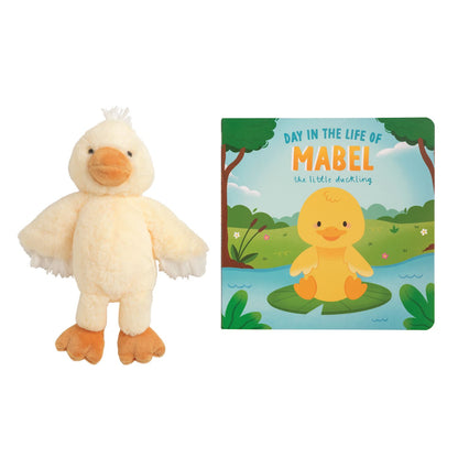 Mud Pie Duckling Book With Plush Set