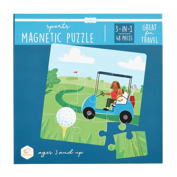 Mud Pie Sports Magnetic Puzzle Set