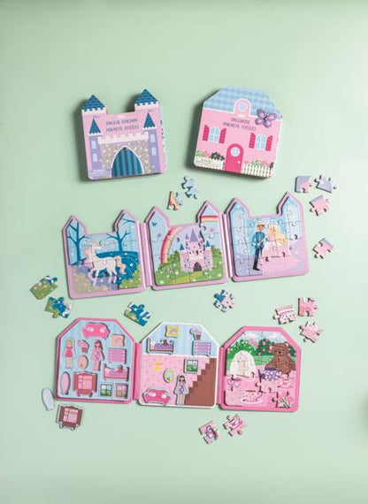 Mud Pie Magical Kingdom Magnetic Puzzle Set