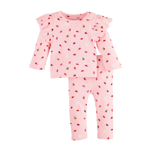 Mud Pie Ladybug Pant Set