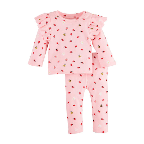 Mud Pie Ladybug Pant Set