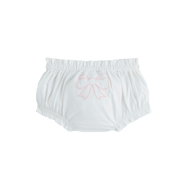 Mud Pie Boucle Bow Diaper Covers