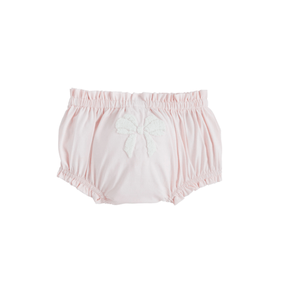 Mud Pie Boucle Bow Diaper Covers
