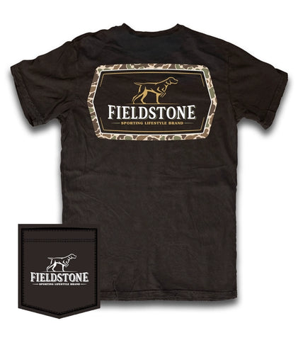 Camo Fieldstone Logo Short Sleeve