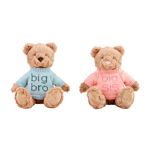 Mud Pie Big Sister/Brother Plush Bear