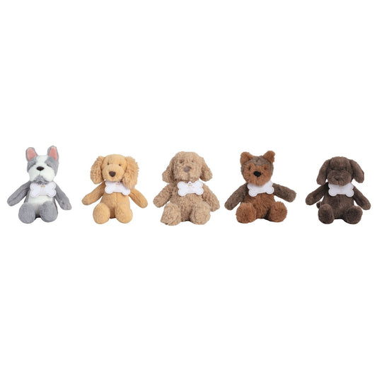 Mud Pie Mini Dog Breed Plush Pals