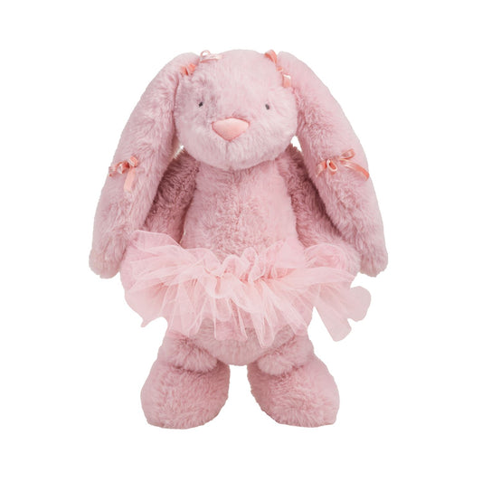 Mud Pie Hazel the Bunny Bow Plush Pal