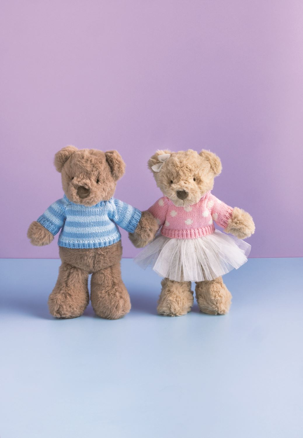 Mud Pie Monogram Baby Bear Plush Pal
