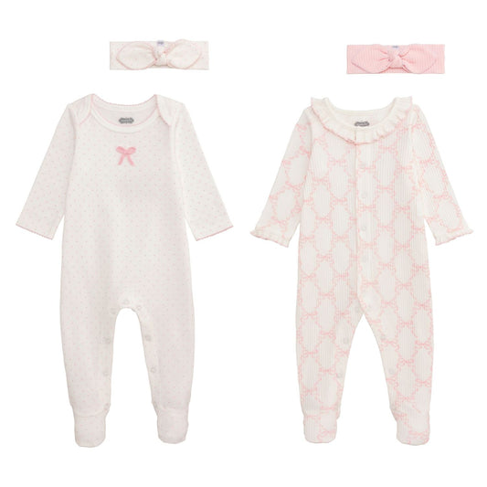 Mud Pie Bow Sleeper & Headband Sets