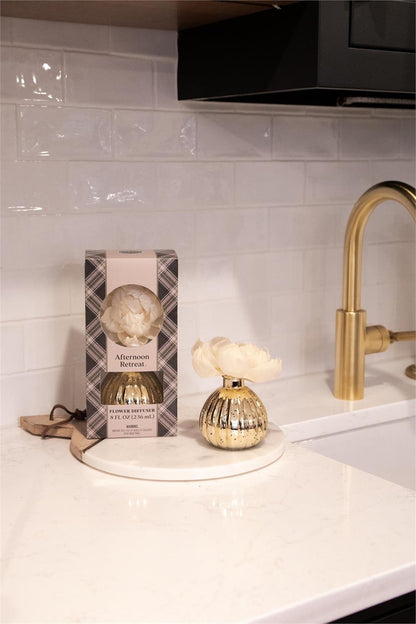 Gold Flower Diffuser - Afternoon Retreat