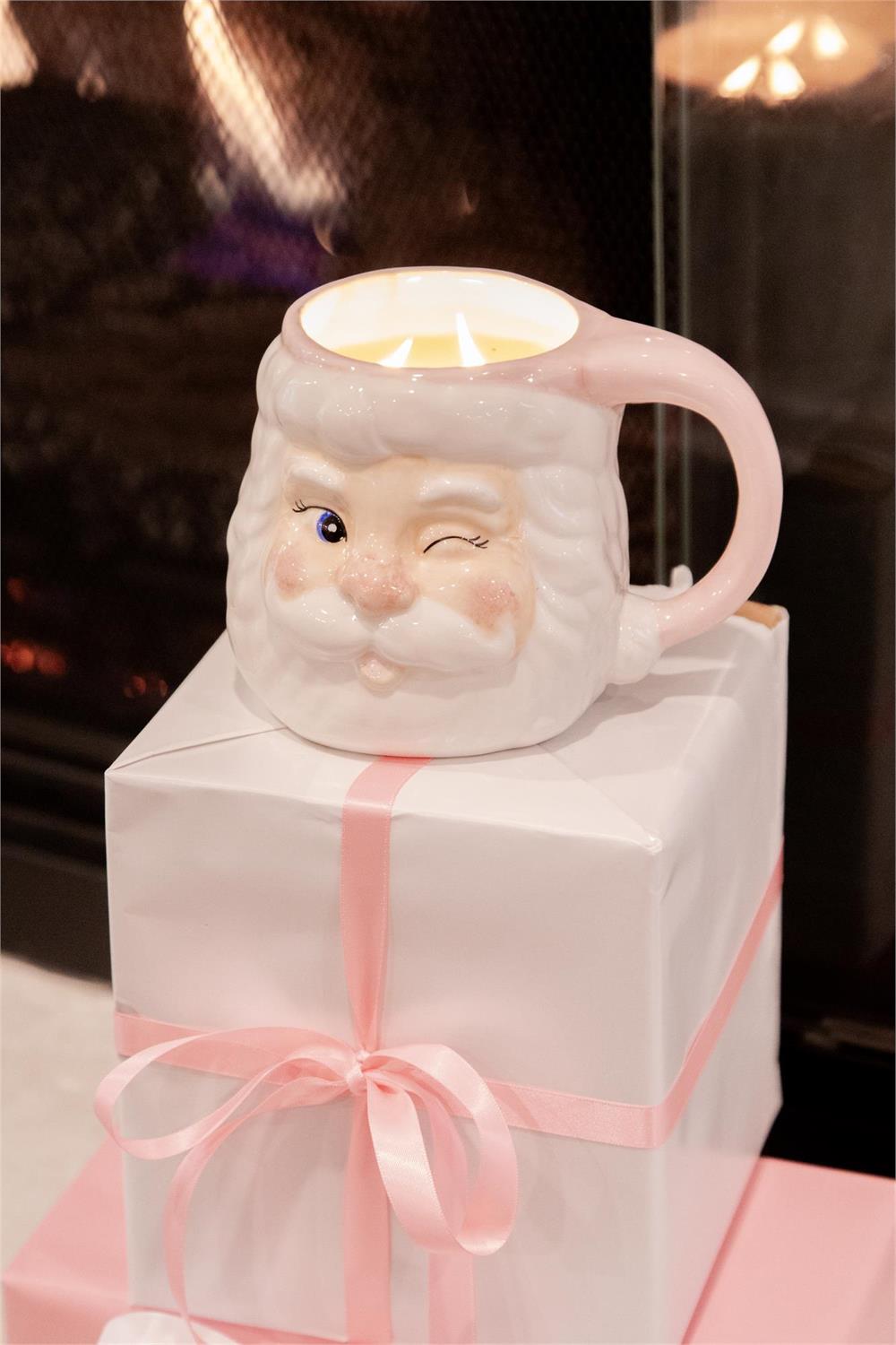 Sweet Grace Collection Candle #060 Santa Mug