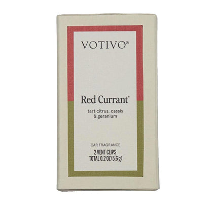 Red Currant Car Fragrance - 6 Pack