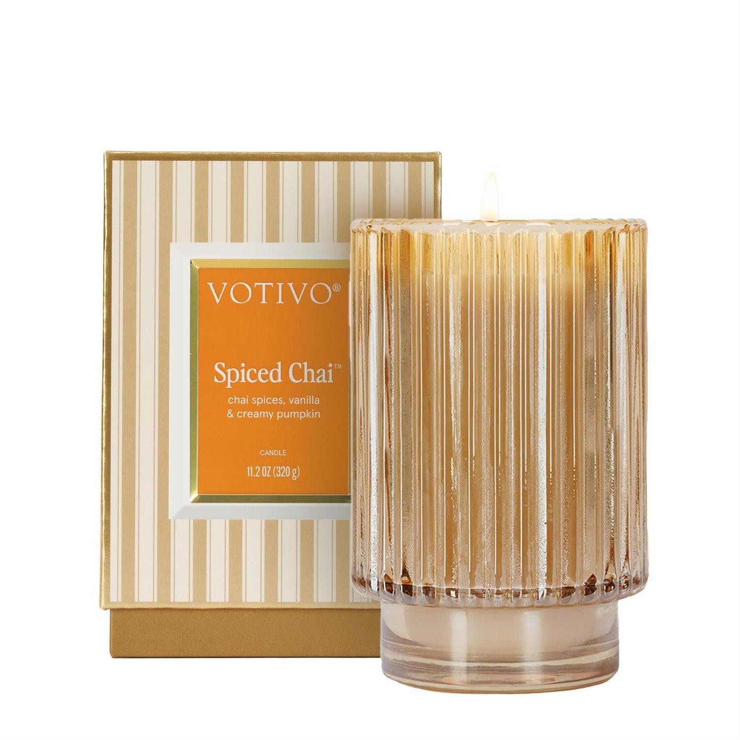 Spiced Chai Holiday Candle 4pk