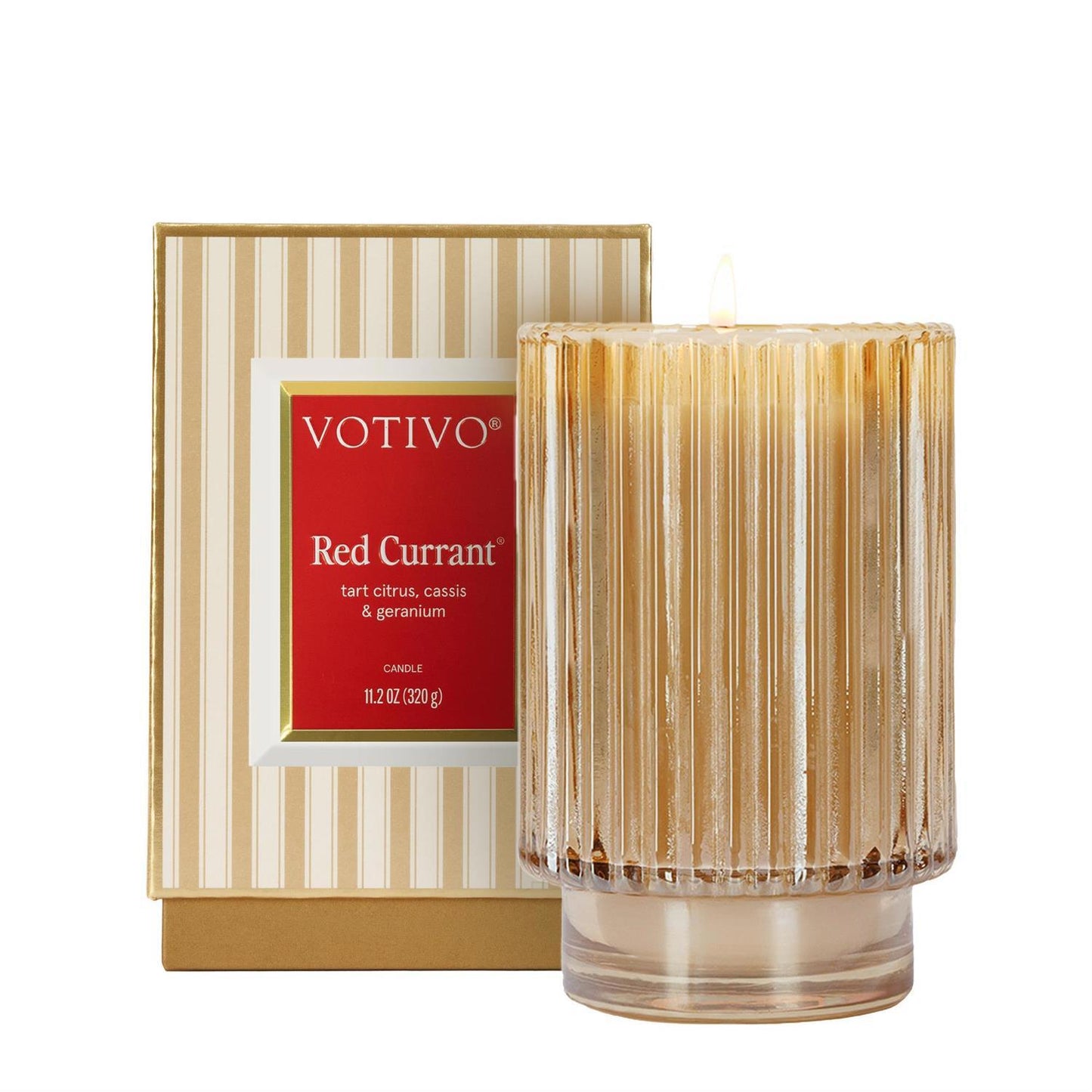 Red Currant Holiday Candle 4pk