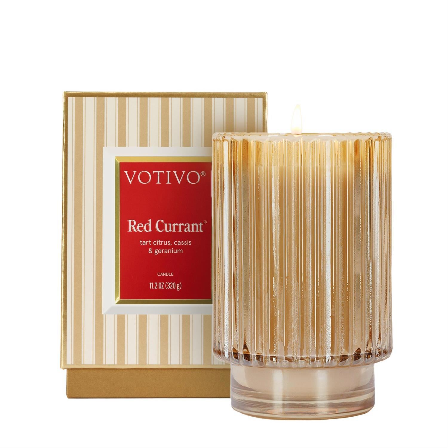 Red Currant Holiday Candle 4pk