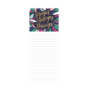 Prayer Changes Things Magnetic Notepad