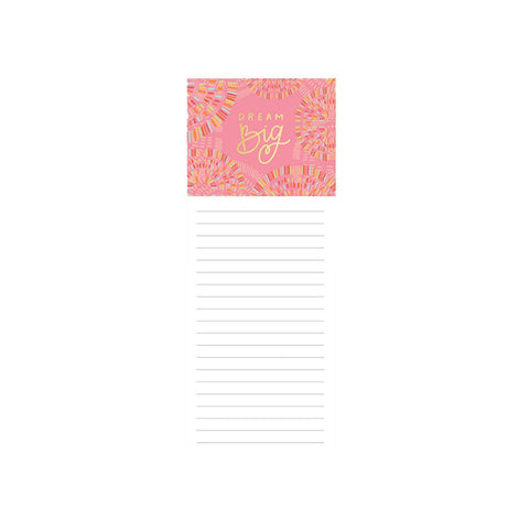 Dream Big Magnetic Notepad