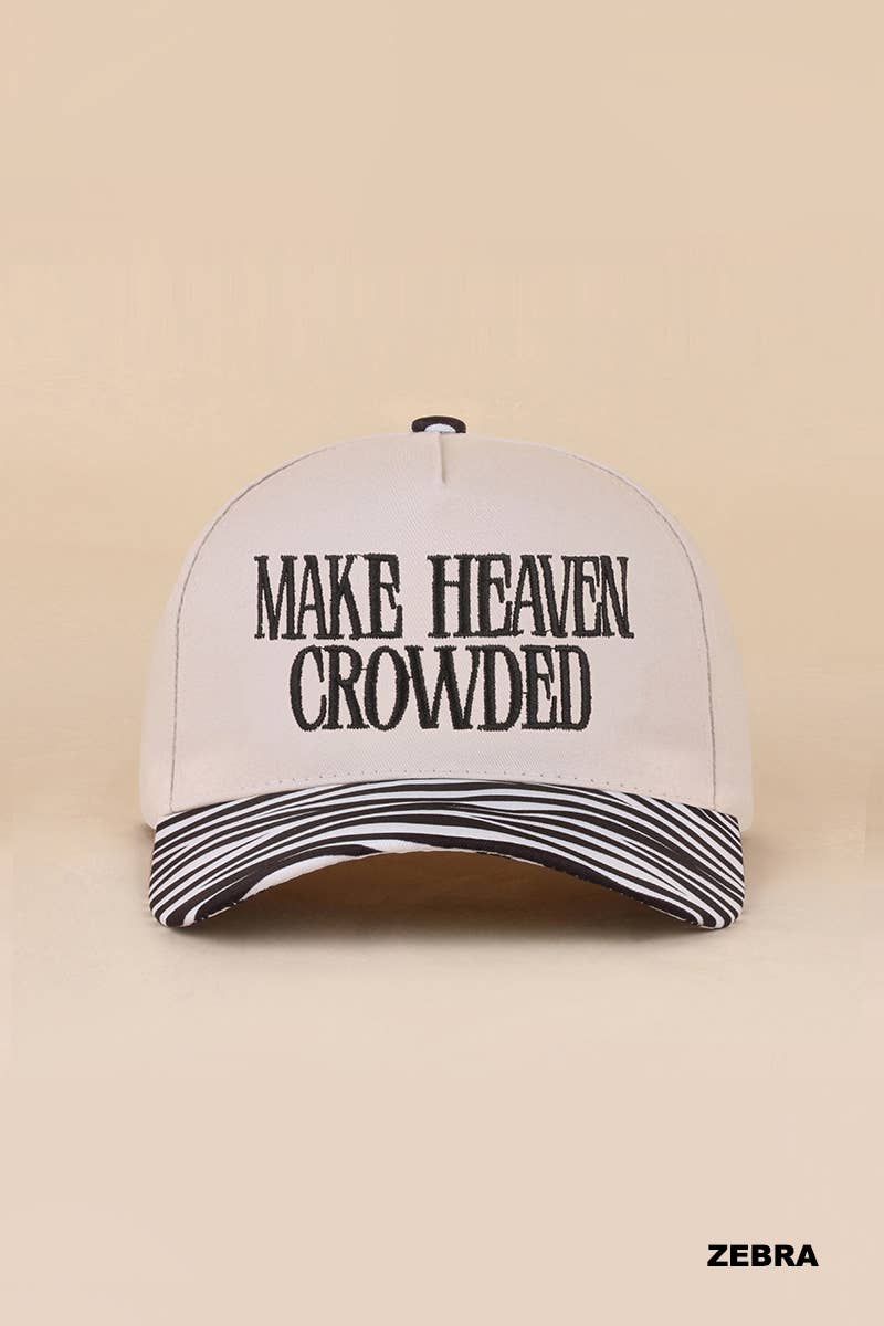 Make Heaven Crowded Two Tone Cap