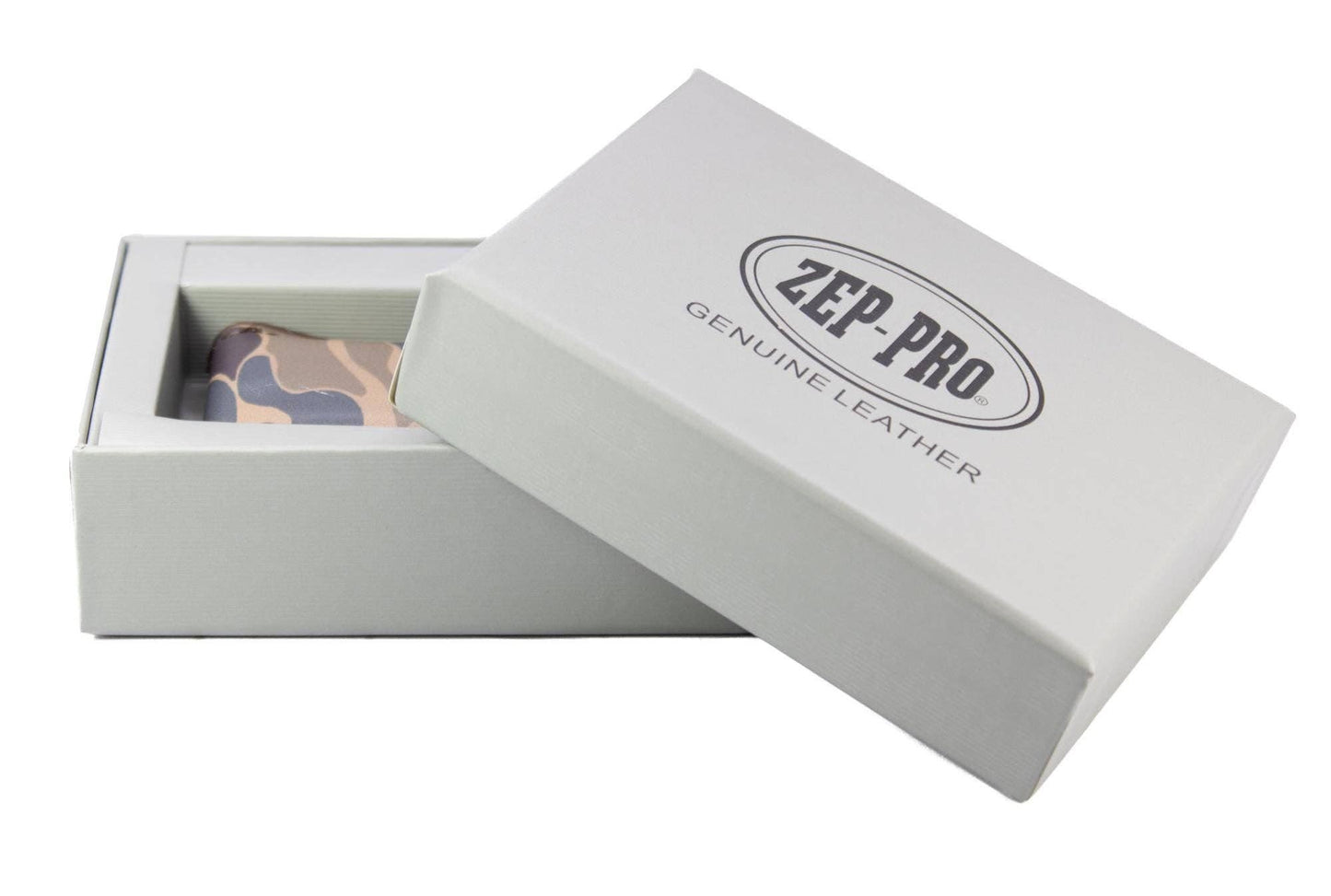 Brown & Tan Camo Buck Money Clip