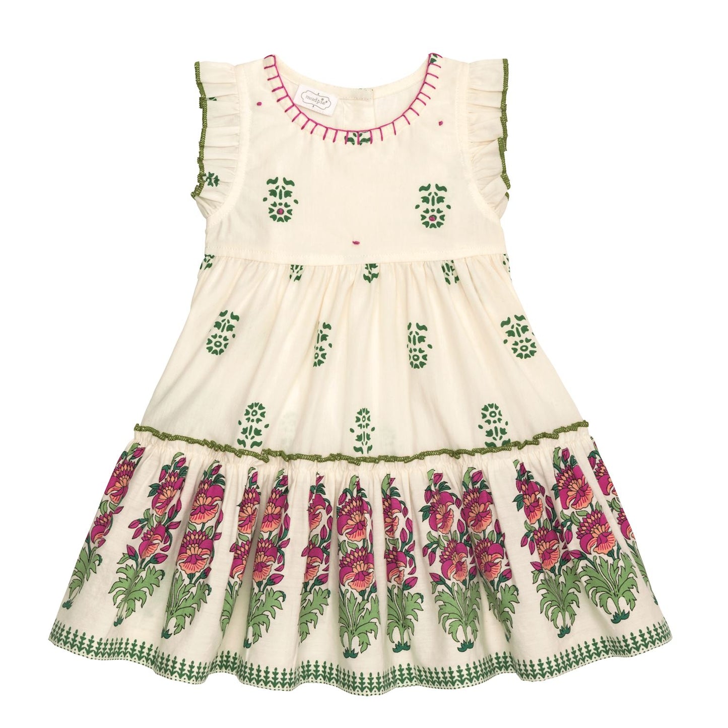 Mud Pie Toddler Welton Maxi Dress