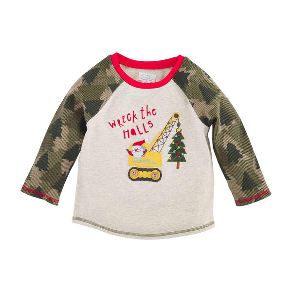 Mud Pie Wreck the Halls Toddler Tee