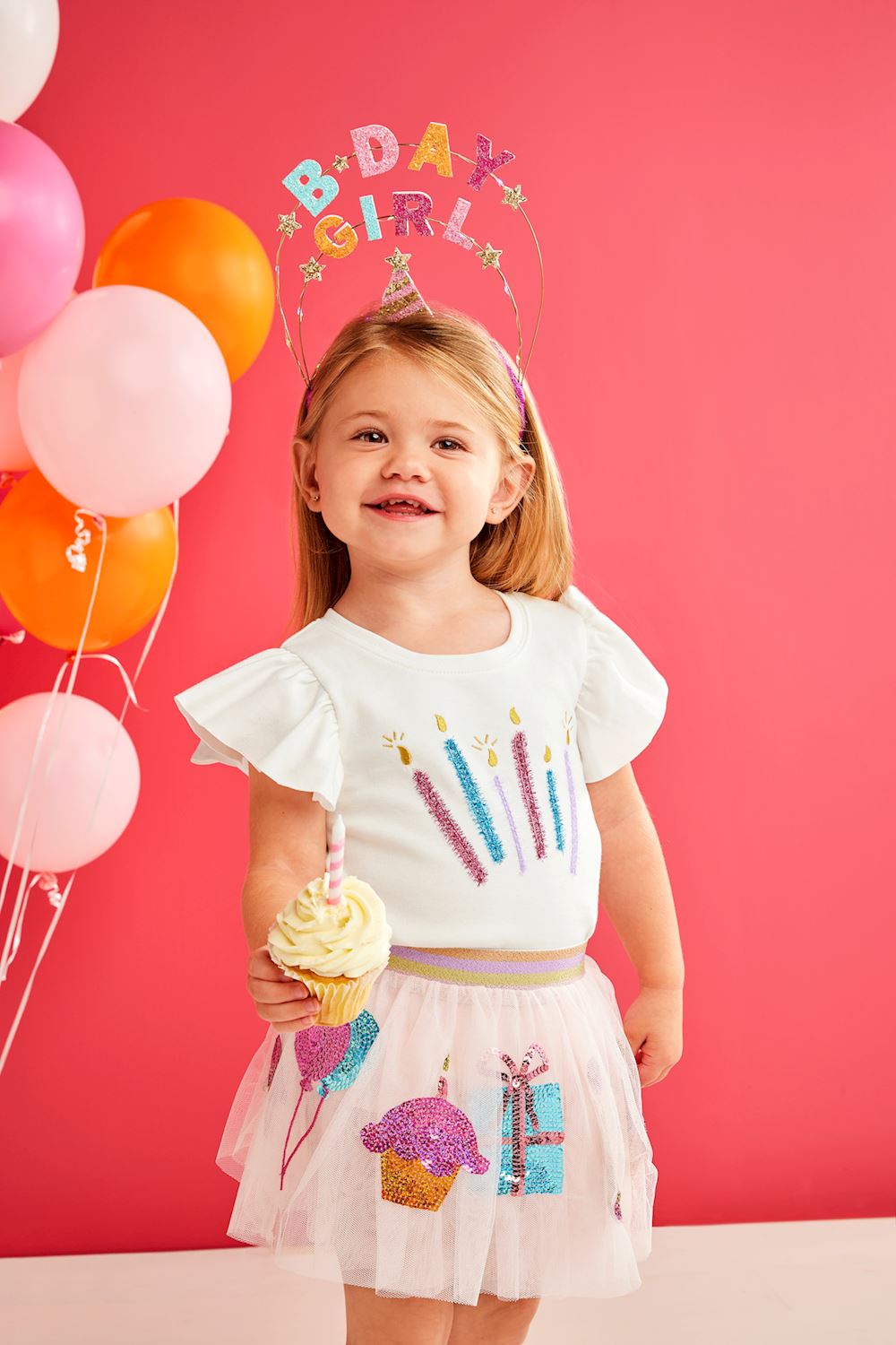 Mud Pie Birthday Girl Tees