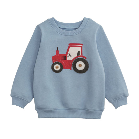 Mud Pie Tractor Sweatshirt