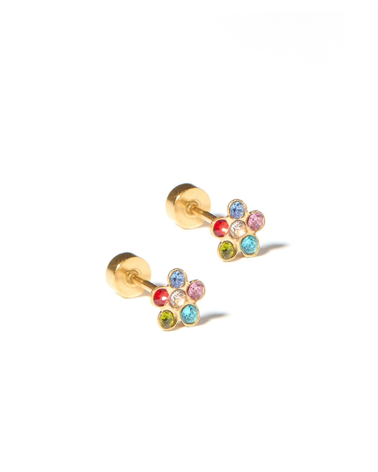 Lyla Multi Screwback Stud Earrings